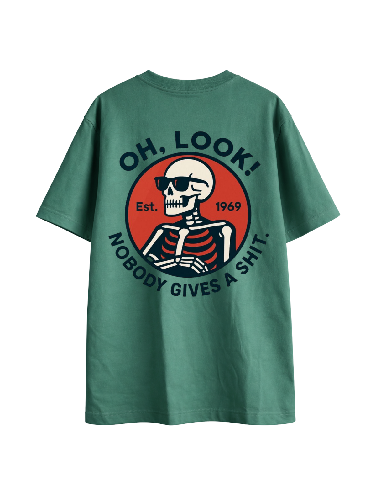 OH, LOOK! Nobody Gives A Shi*t – Oversized Tee