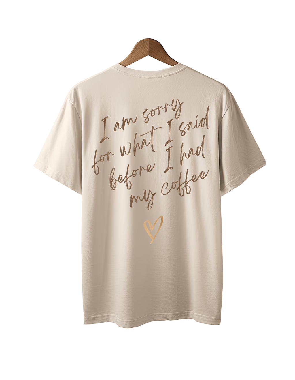 Before My Coffee – Premium Oversized Tee