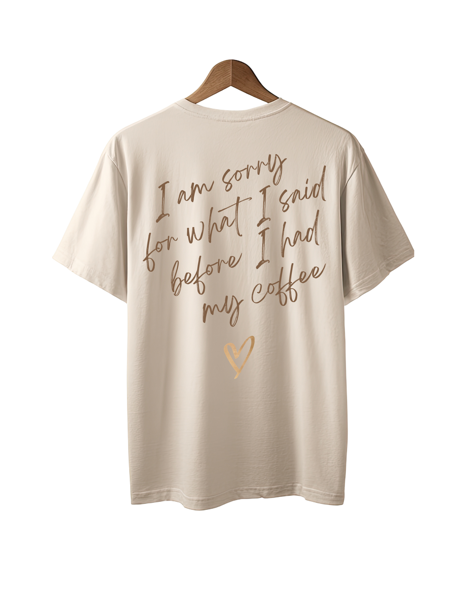 Before My Coffee – Premium Oversized Tee
