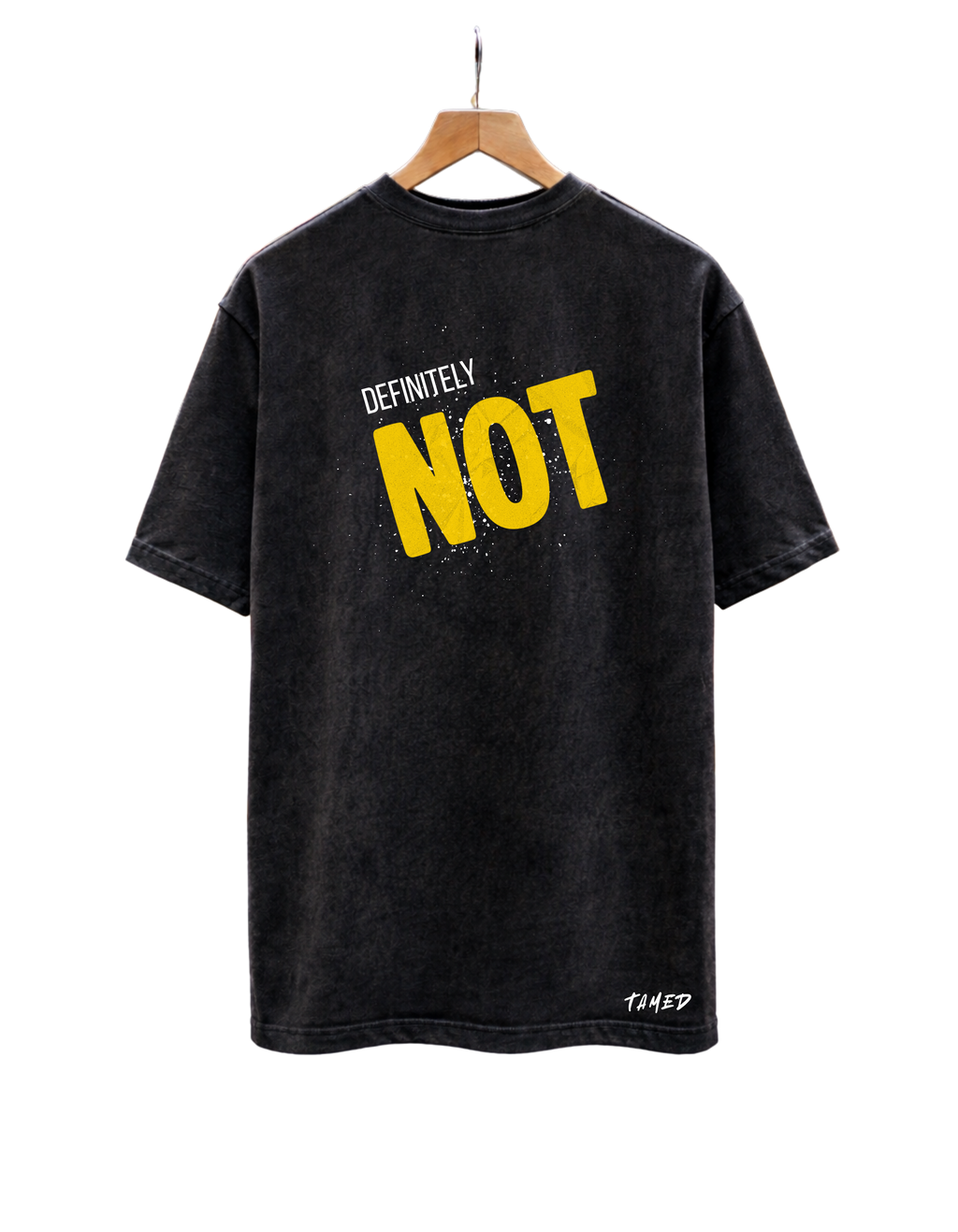 MS Dhoni 07 "Definitely Not" Graphic Cotton Tee