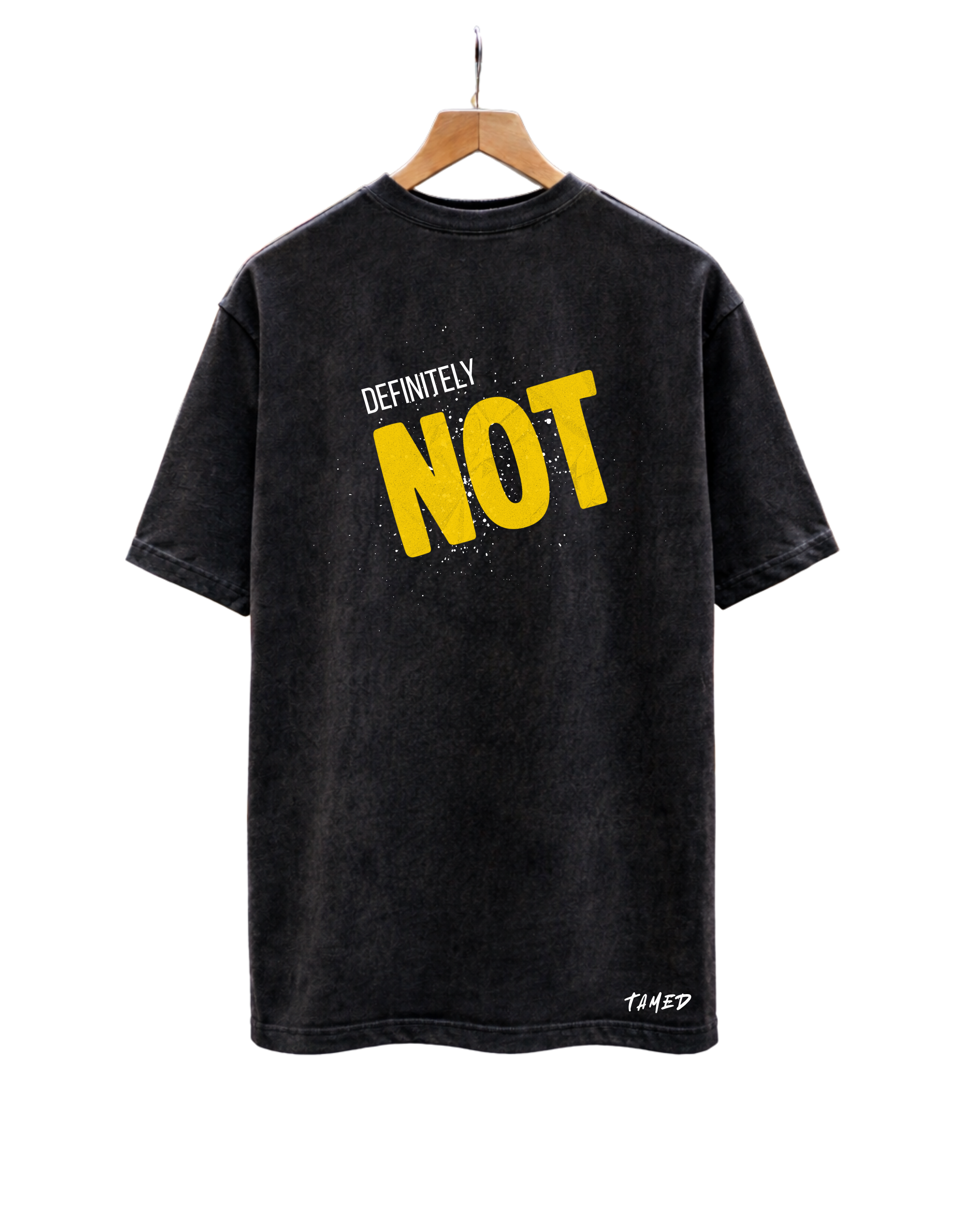 MS Dhoni 07 "Definitely Not" Graphic Cotton Tee