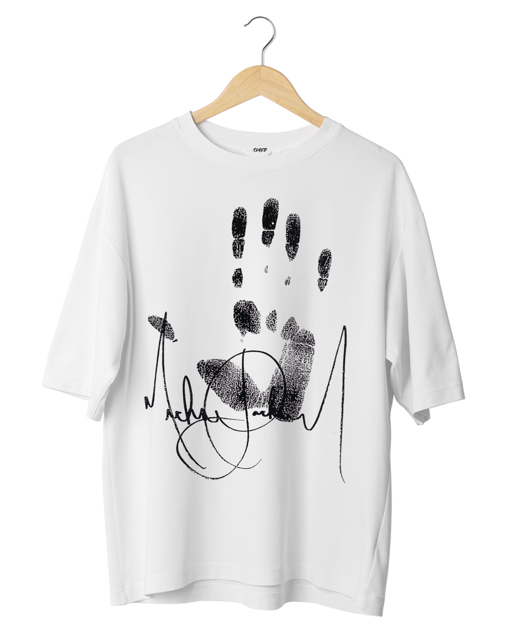 MJ Handprint Signature Tee