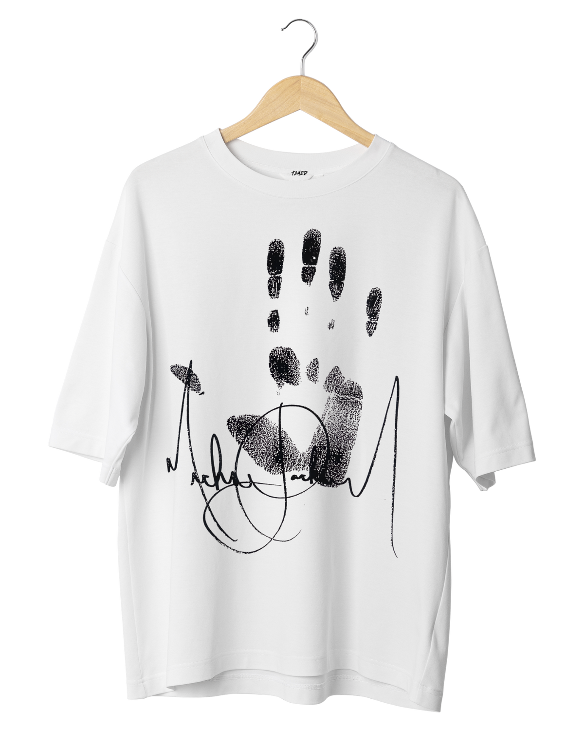 MJ Handprint Signature Tee