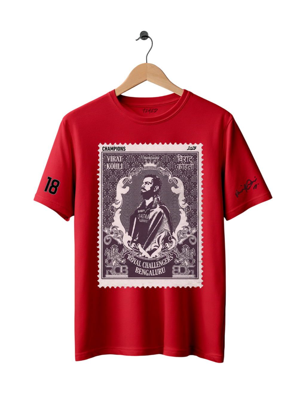 King Stamp Edition Graphic Cotton T-Shirt