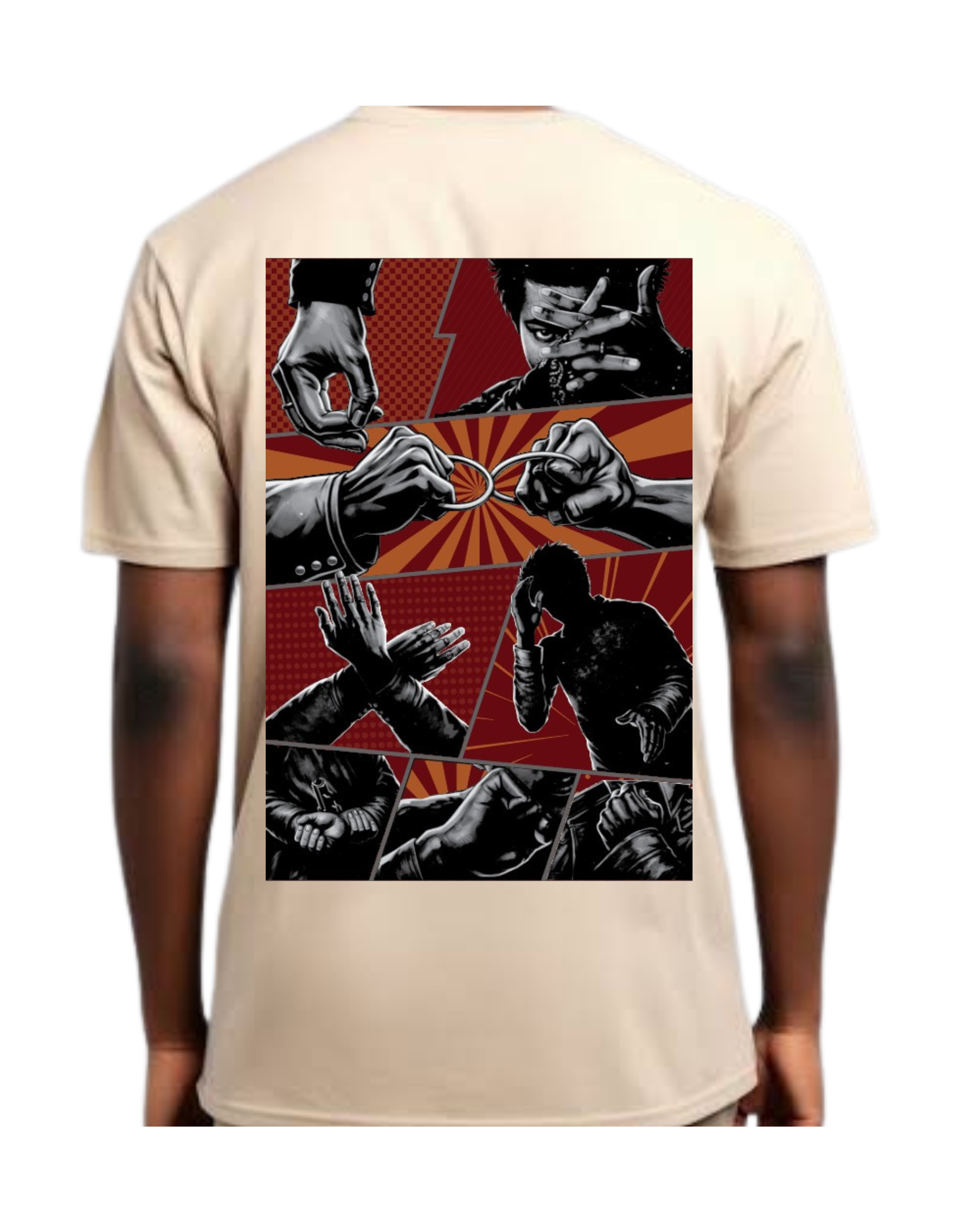 Forever Thalapathy Oversized T-Shirt – Beige
